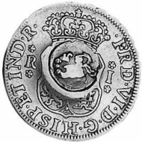 (№1760km3) Монета Ямайка 1760 год 10 Pence (Георг III)
